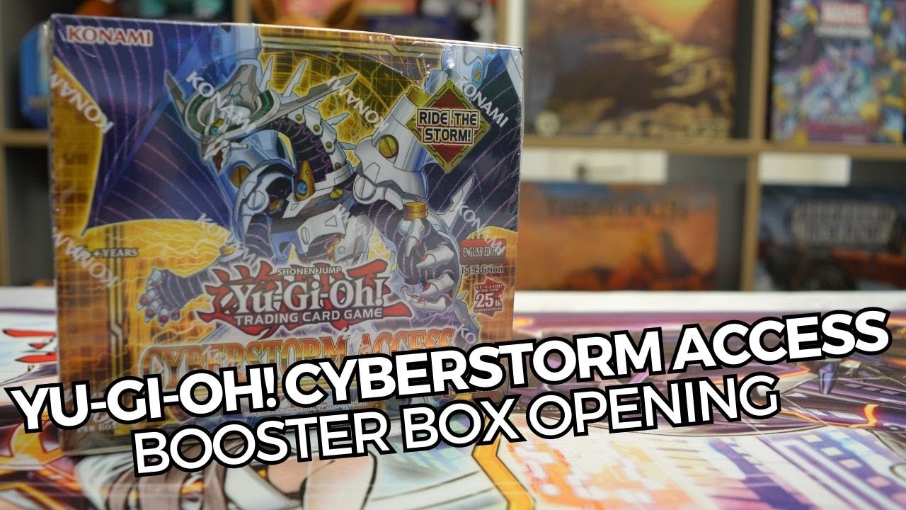 yugioh cyberstorm access booster box Cyberstorm Access Booster Box main image 1