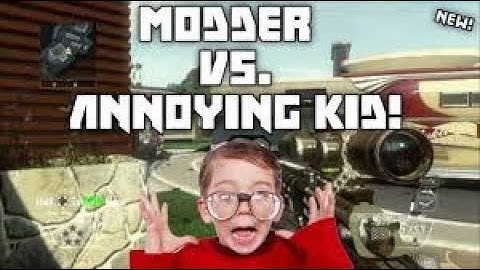 BLACK OPS 2 MODDED 1V1 *TROLLING 6 YEAR OLD* WITH AIMBOT //ALMOST CRIES//
