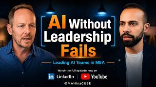 Podcast | AI Without Leadership Fails - Leading AI Teams in MEA | Simon Hill | MANinaCUBE