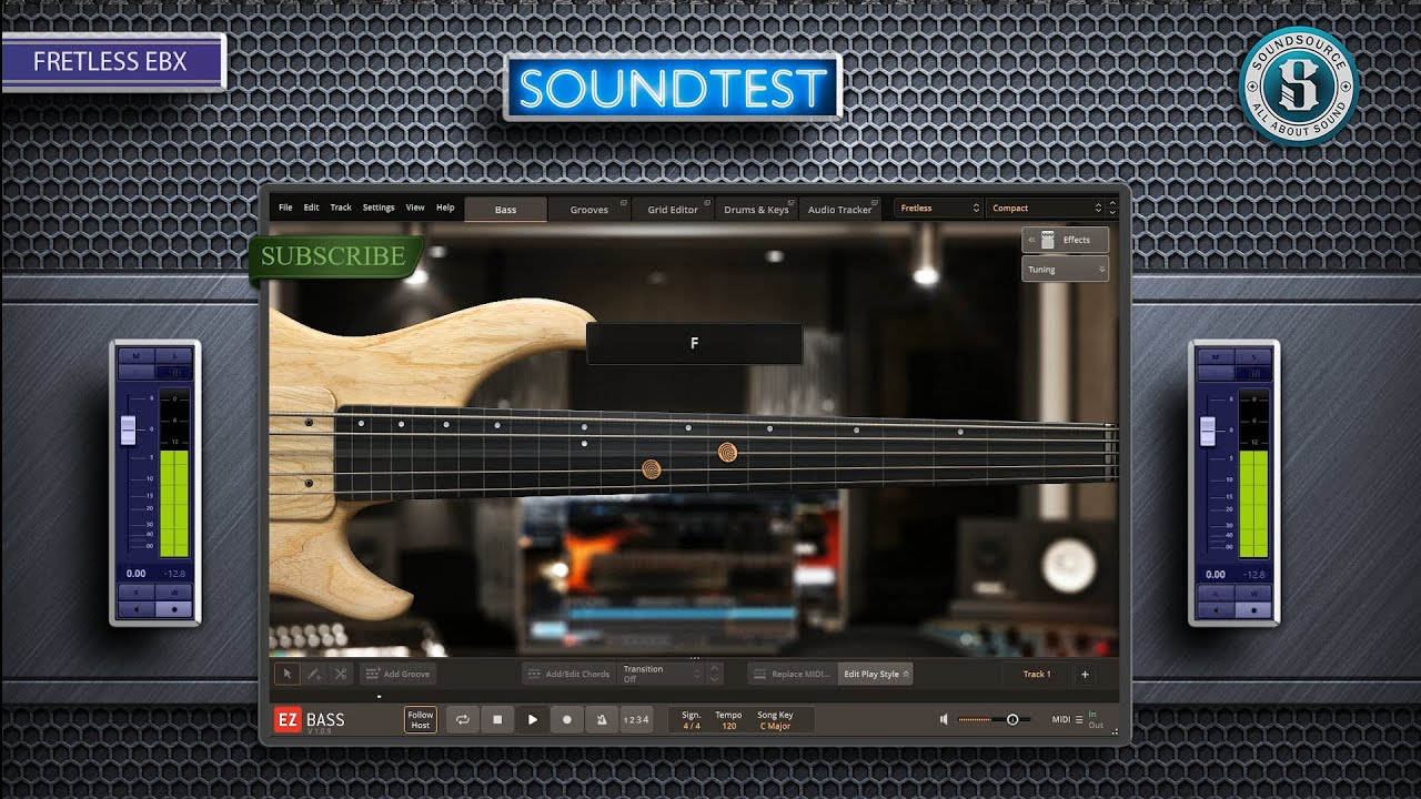 Toontrack Ezbass FRETLESS EBX SOUNDTEST YouTube