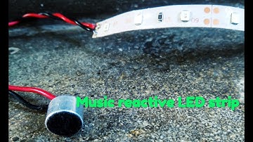 DIY music reactive led strip|| Easy to make