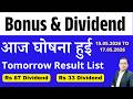 IOC DIVIDEND I NHPC I INDIAN OIL I Bonus Split & Dividend आज घोषना हुई I UPCOMING BONUS & DIVIDEND