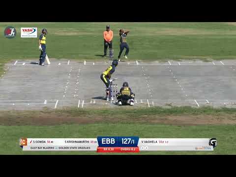 MiLC T20 Highlights: East Bay Blazers vs Golden State Grizzlies