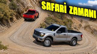 MULTİPLAYER SAFARİ // YENİ MOD EFSANE FORD F150 // BeamNG.drive