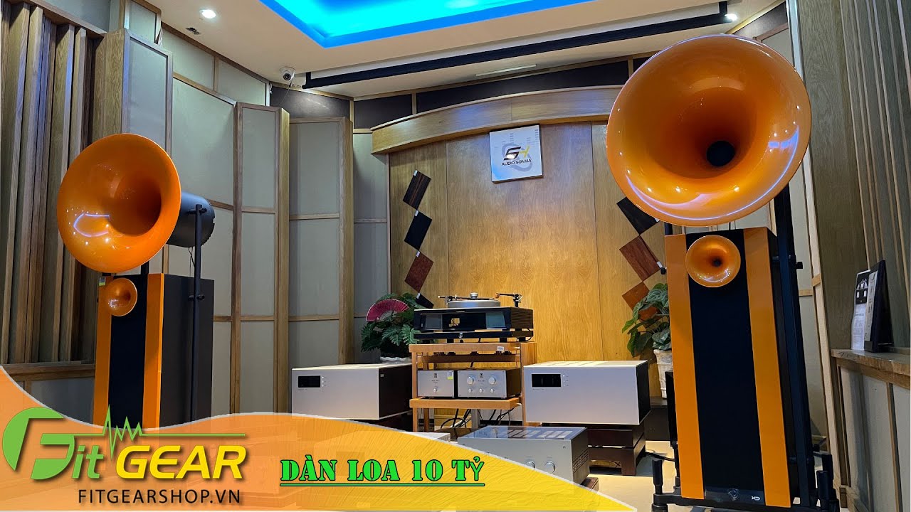Chiêm nghiệm bộ dàn Hi-end trên 10 tỷ đồng cùng Fitgear shop