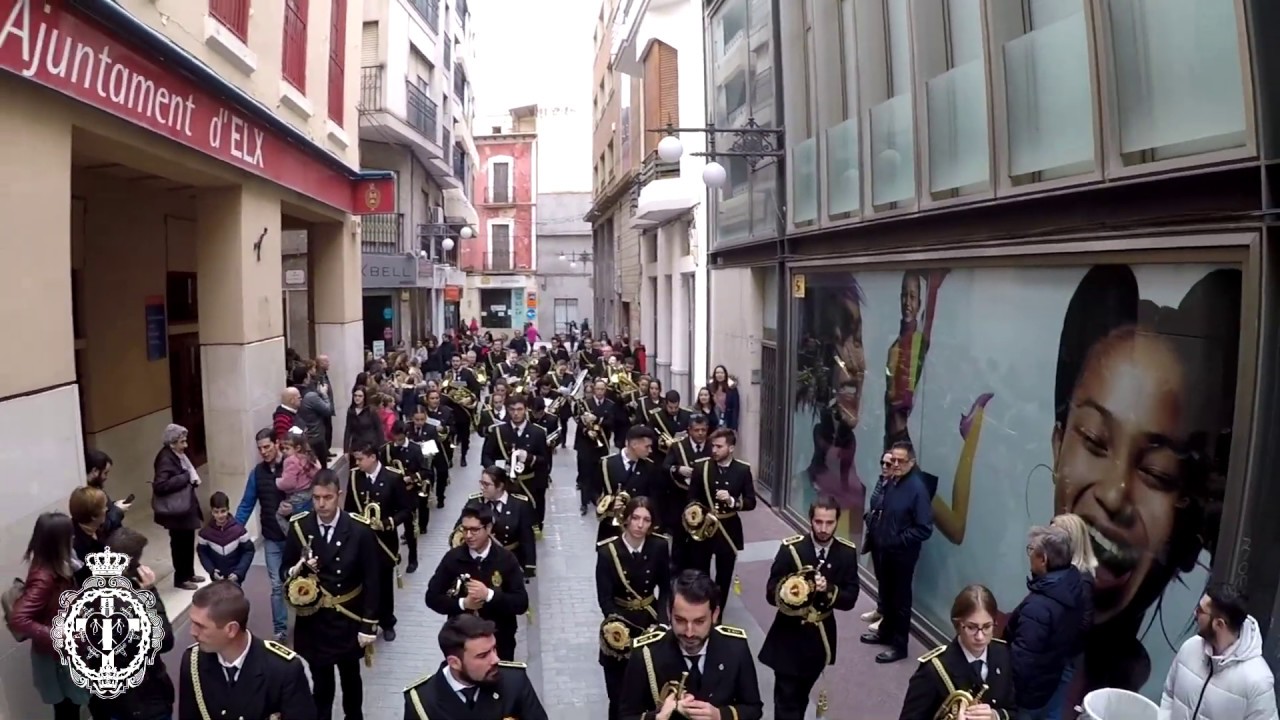 Llegada a la Parroquia de El Salvador | 24 de Noviembre de 2019 | BCT Flagelación y Gloria Elche