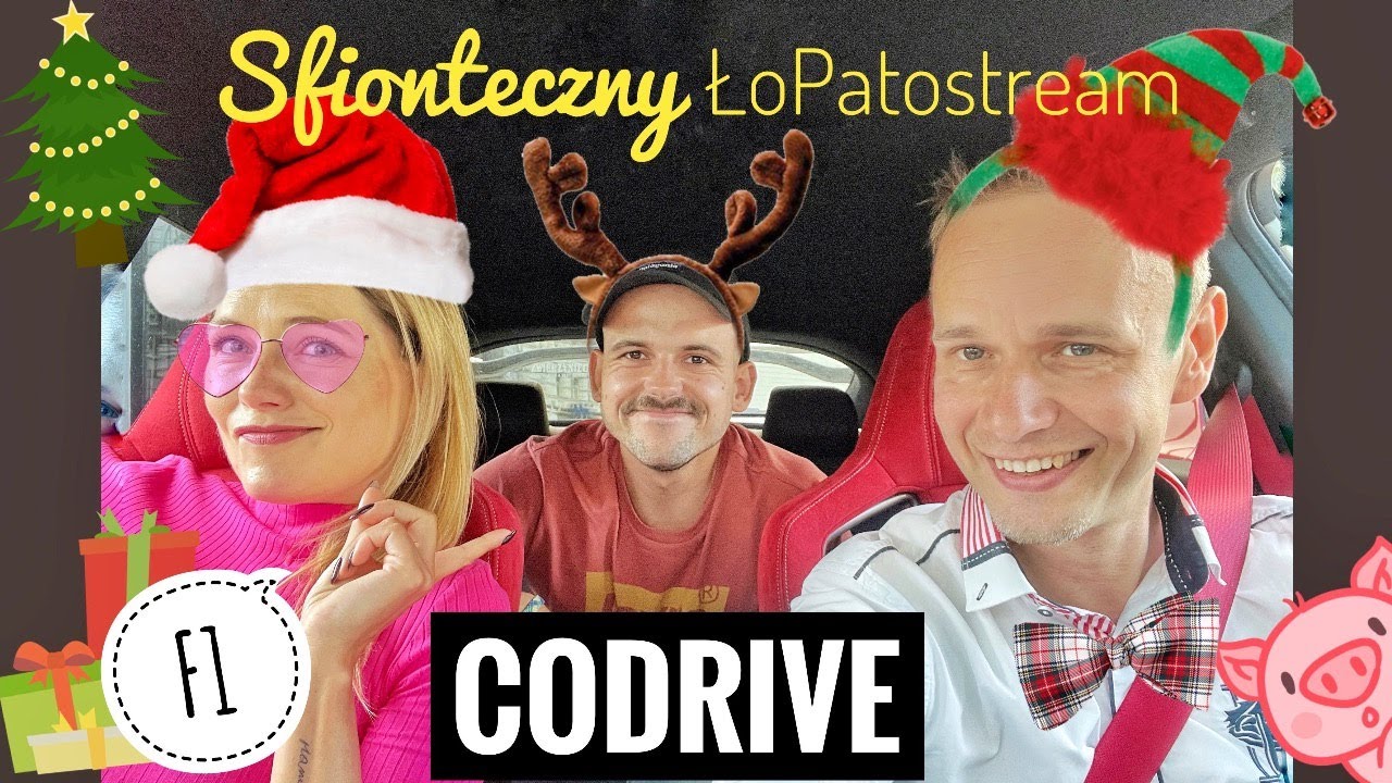 F1 CoDrive świątecznie! Aldona Marciniak, Cezary Gutowski i Max Kapłon o F1 przy świątecznym stole