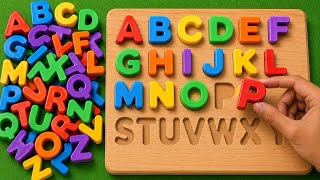 Fun Learning ABC Puzzle 🧩 | Match Colorful Alphabet Letters & Complete A to Z | Lesson 4