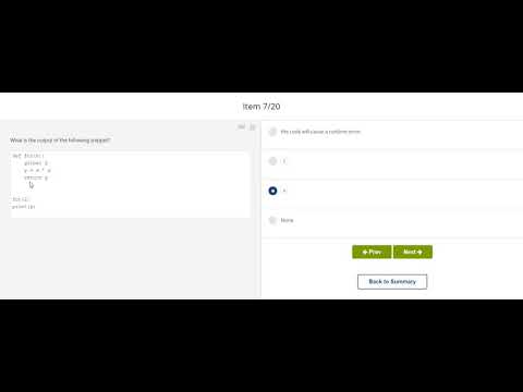 PE 1   Module 4 Test Answers | Python Essentials module 4 | PCAP - Programming Essentials in Python