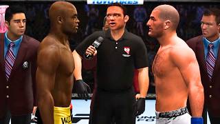 Anderson Silva vs Sean Strickland FULL FIGHT | UFC Undisputed Forever AI Simulation Gameplay