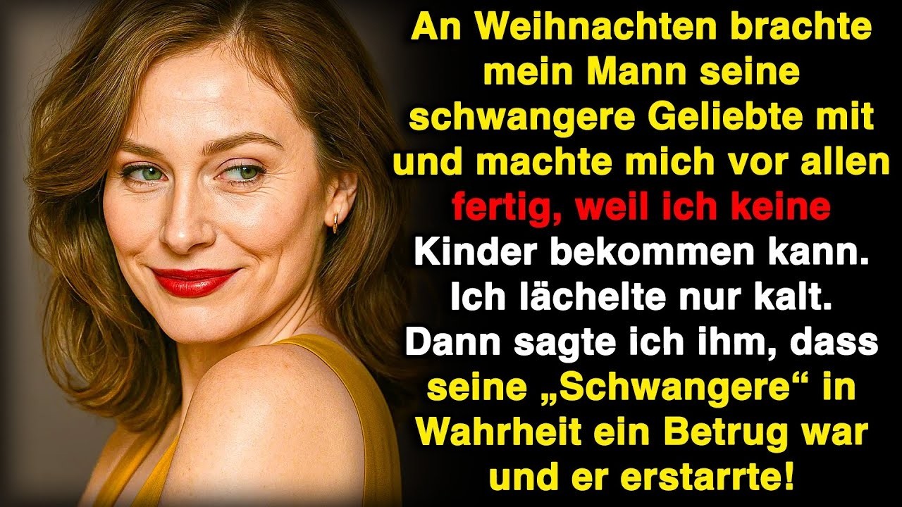 Mein Mann kam mit seiner schwangeren Geliebten – aber verstummte, als ich ihm die Wahrheit sagte!