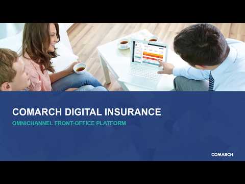 Comarch Digital Insurance - demo teaser