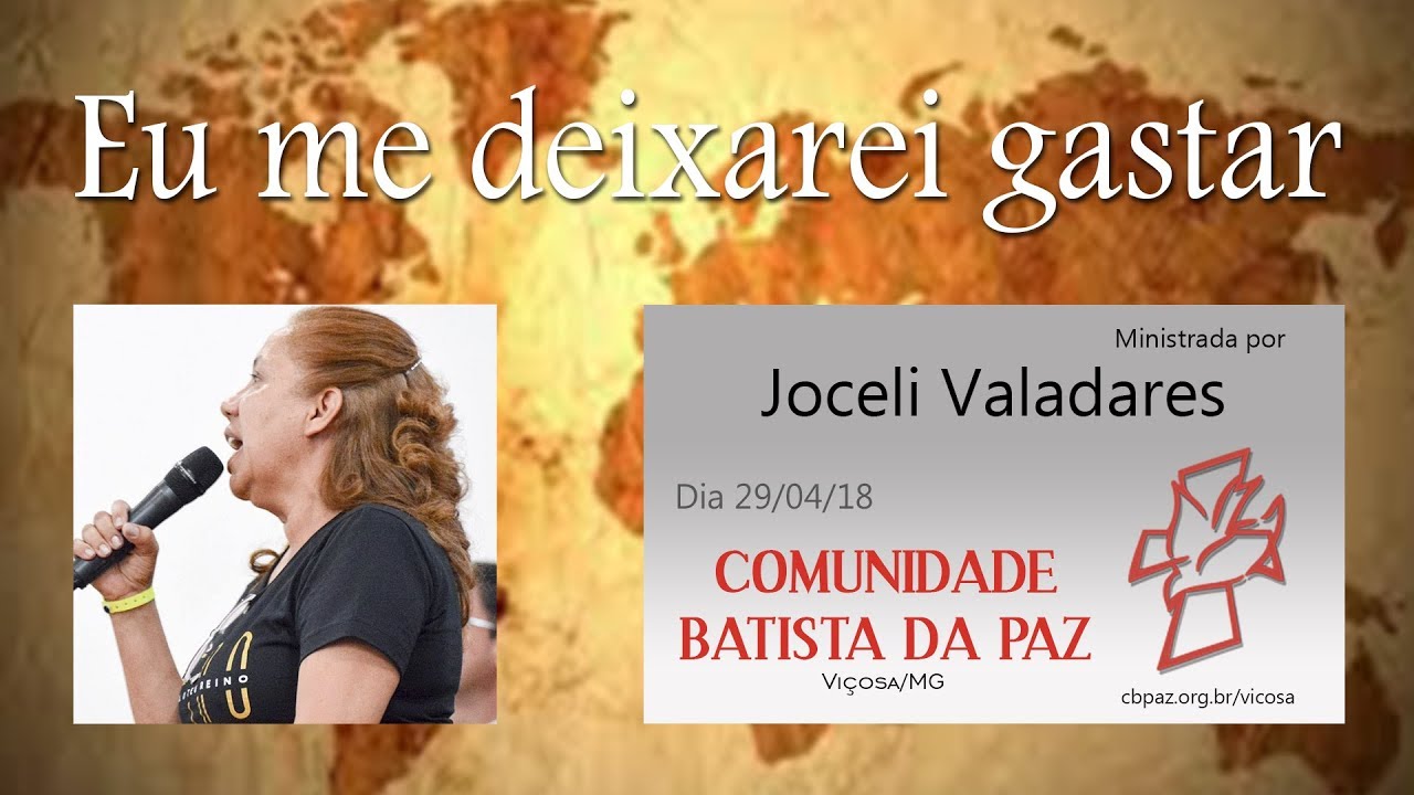 EU ME DEIXAREI GASTAR - Joceli Valadares - YouTube