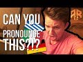 Can You PRONOUNCE These Really Hard ITALIAN, GREEK and GERMAN WORDS?!? (The Language Challenge)