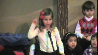 2014 Friendship Circle Preschool Christmas Program- 4 year olds