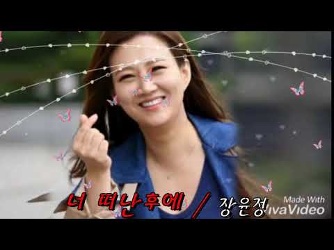 장윤정~너떠난후에 ( 금영.21072  태진.91722)