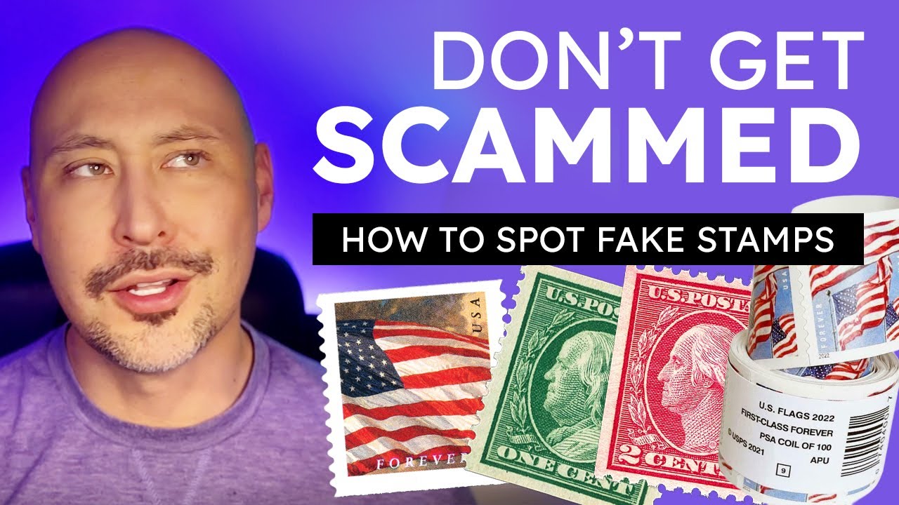 Поддельные почтовые марки против настоящих: как узнать за считанные секунды