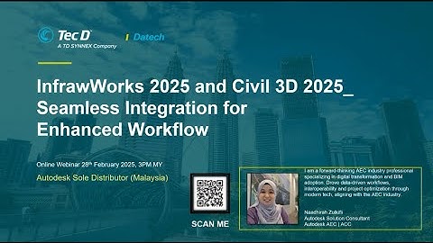 InfraWorks and Civil 3D Seamless Integration Workflows