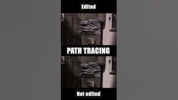 UE 5.2 Path Tracing Shadow Comparison - DaVinci Resolve