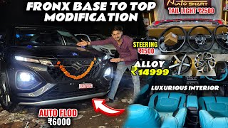 ONLY ₹44,999 में FRONX SIGMA TO ALPHA MODIFICATION ✅ 2026 FRONX BASE TO TOP MODIFIED WITH PRICE🔥