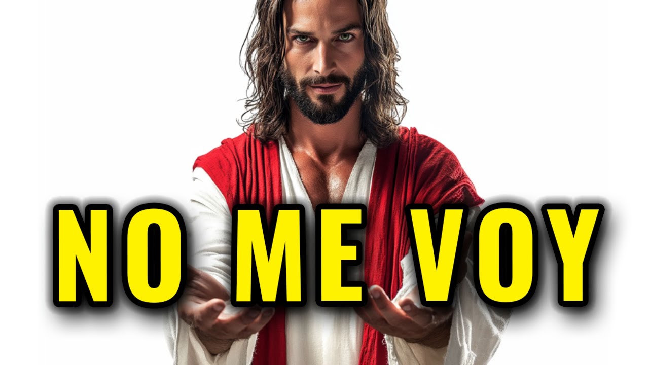 Dios te dice hoy, te lo dije antes, te lo repito hoy, nunca te he desamparo, no me alejo, no me voy