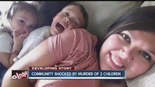 Community mourns the loss of two young kids police say were killed by their mother