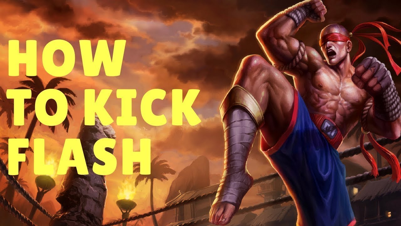 Lee sin Kick flash :D