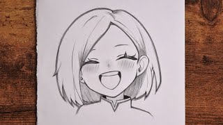 How to draw Anime Girl | Easy Tutorial Drawing step by step screenshot 5