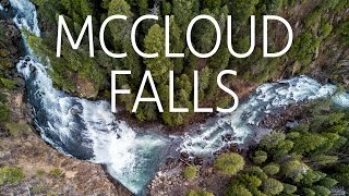 ... located on highway 89, south of mt shasta, mccloud falls is a
series three waterfalls over