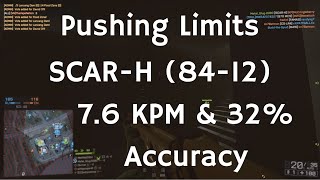 Scar-H 84-12 7.6 Kpm & 32% Accuracy Battlefield 4