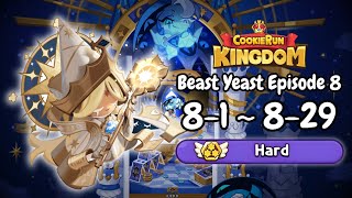 Beast Yeast 8-1 to 8-29 Hard Mode - Best F2P Guide | Cookie Run: Kingdom