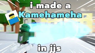 I made a KAMEHAMEHA in JJS