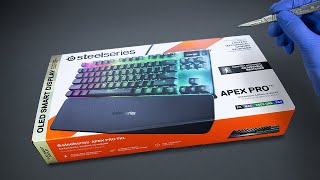 SteelSeries Apex Pro TKL Mechanical Gaming Keyboard Unboxing - ASMR