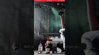 Morgz - Leave It At That