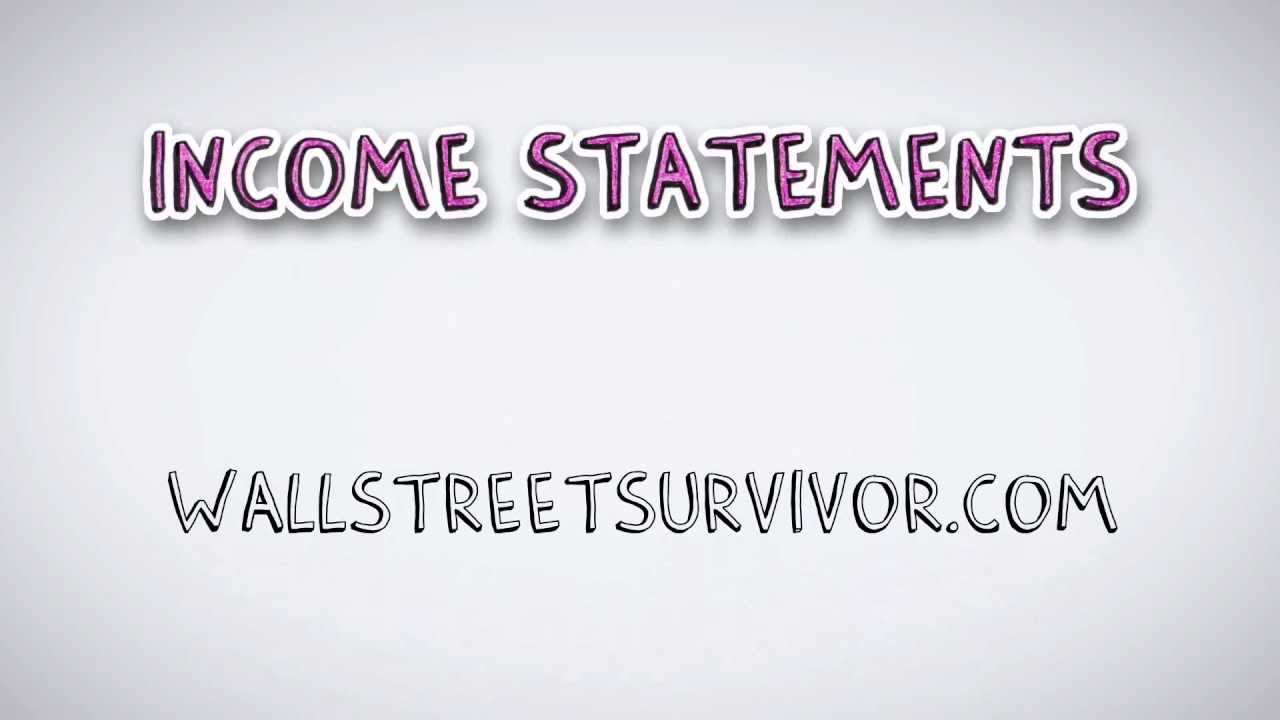 What are Statements by Wall Street Survivor YouTube