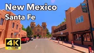 Driving Santa Fe | Capital of New Mexico | 4K