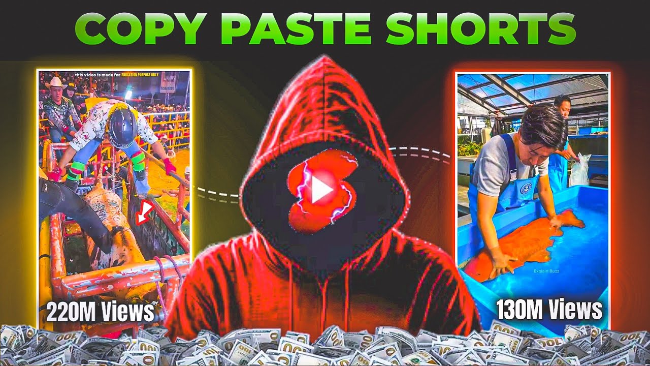 How to Make Viral Copy Paste Shorts Like Explain Buzz ...