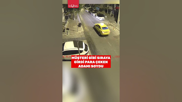 Müşteri gibi sıraya giren hırsız para çeken adamı soydu #shorts #soygun #keşfet