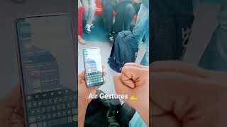 Playing with Air gestures on realme NARZO 70 Pro 5G. #narzo #realme