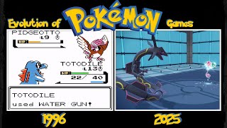 Evolution of Pokemon Games 1996 - 2025 | All Pokemon Games screenshot 5