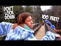 JAYLA FACES HER FEAR ON A TERRIFYING SWINGING BRIDGE!!