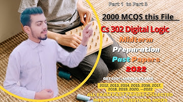 Cs302 Midterm Exam Preparation 2024 - CS302 Midterm Exam Past Paper 2024 Part 1,to Part 5
