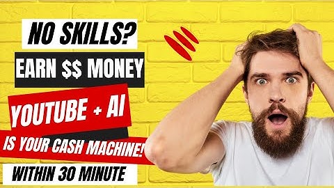 "Mastering YouTube: How to Monetize Your Channel with AI - No Skills Required!" || Earn with AI