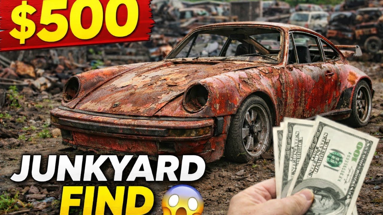 I Bought a 1977 Porsche 911 Turbo S for ONLY $500 from a Junkyard!