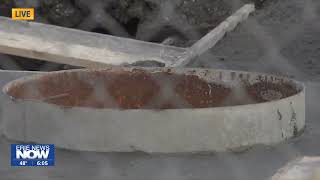 Repair Work Continues Following Underground Fires
