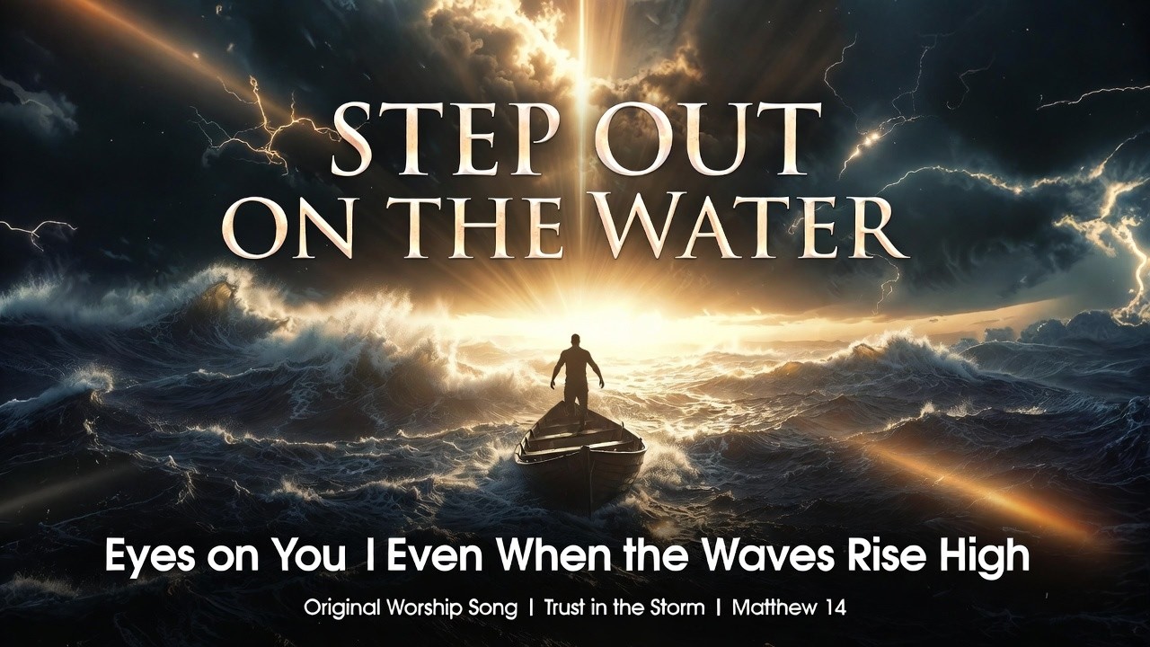 Step Out on the Water (Official Lyric Video) – Eyes on Jesus Through the Storm