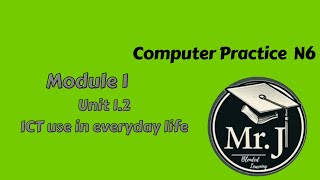 Computer Practice N6 Unit 1 2 ICT use in everyday life screenshot 4
