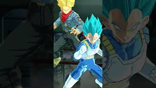 Vegeta and trunks legendary finish on zamasu with galic gun