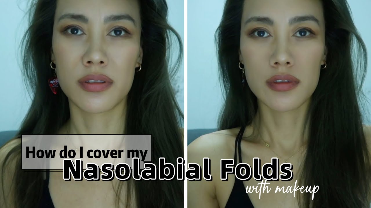 How Do I Cover Nasolabial Folds / Smile Lines | Hide Wrinkles |  Look Younger With Makeup 2023