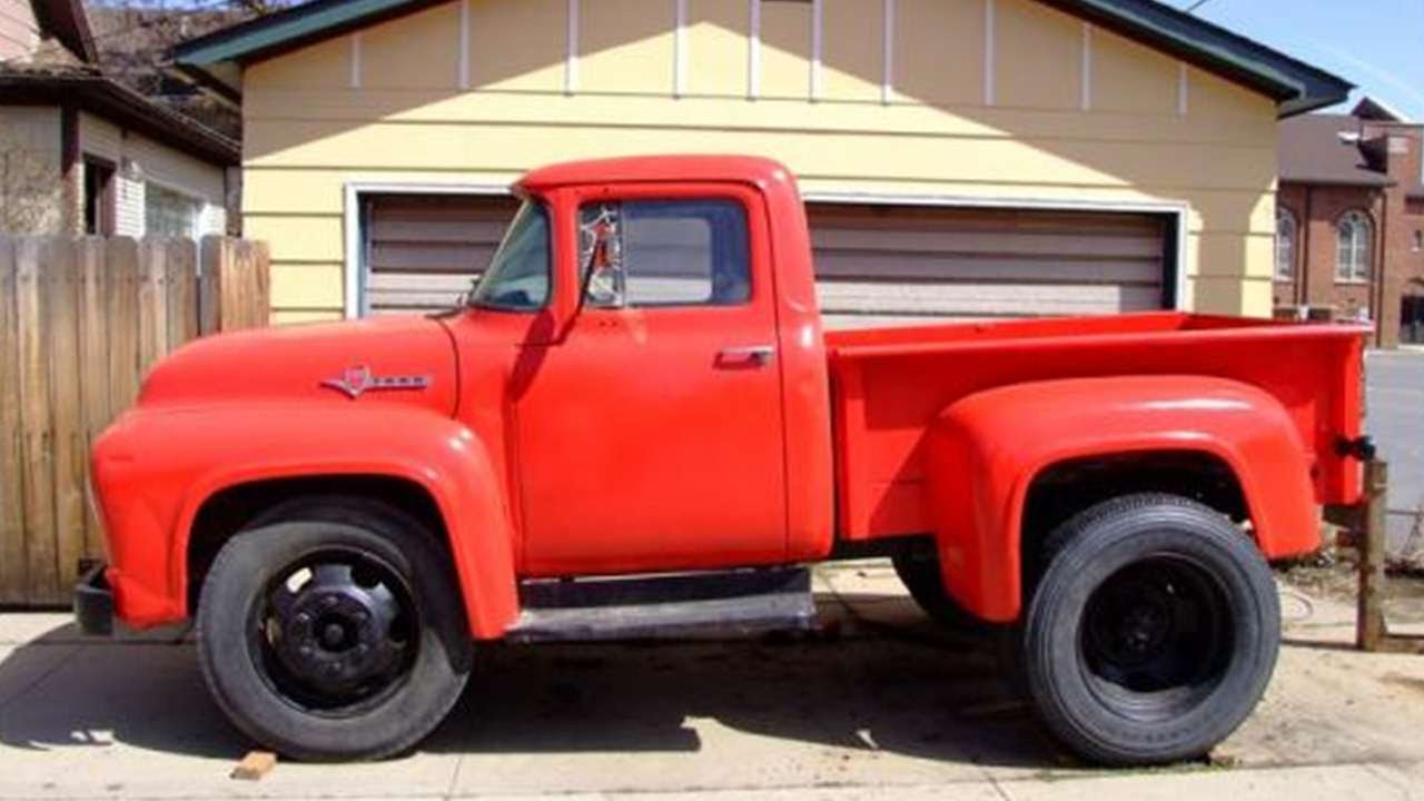 Самодельный зил. Ford f600. Ford 600. Ford f600 1956. Форд ф 600 ЗИЛ 130.